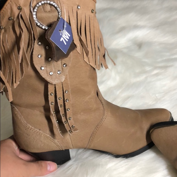 Cowgirl boots by Santa Fe boots co. - Picture 6 of 7